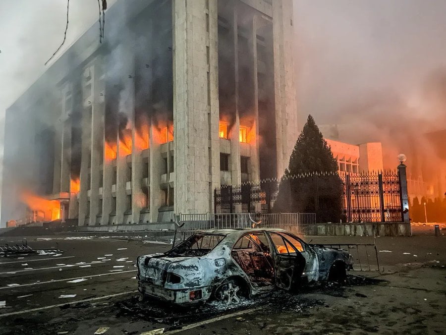 Protestas en Kazajstán dejan más de 160 personas sin vida y miles de detenidos