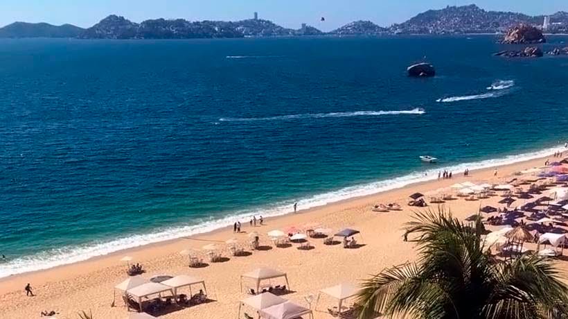 Acapulco registra el 61.7% de ocupación hotelera