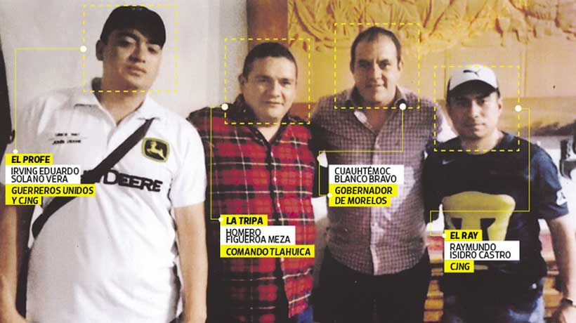Pide SEGOB investigar foto de Cuauhtémoc Blanco con líderes del crimen organizado