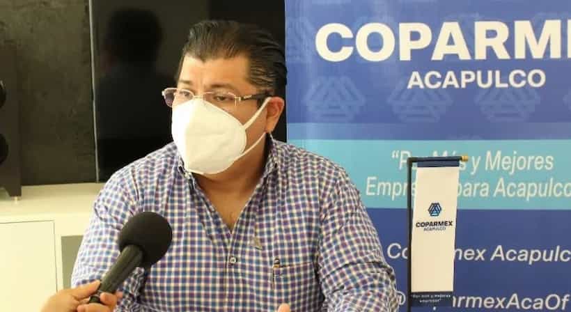 El 60% de empleados de empresas Coparmex en Acapulco tienen Covid