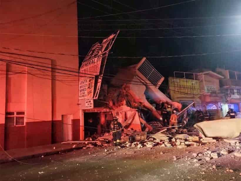 Explosión en Puebla deja saldo de una persona sin vida y cuatro desaparecidas