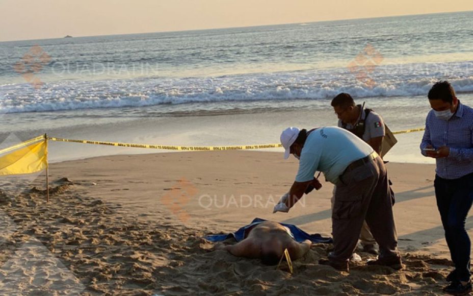 Fallece ahogado turista de Guanajuato en playa de Ixtapa