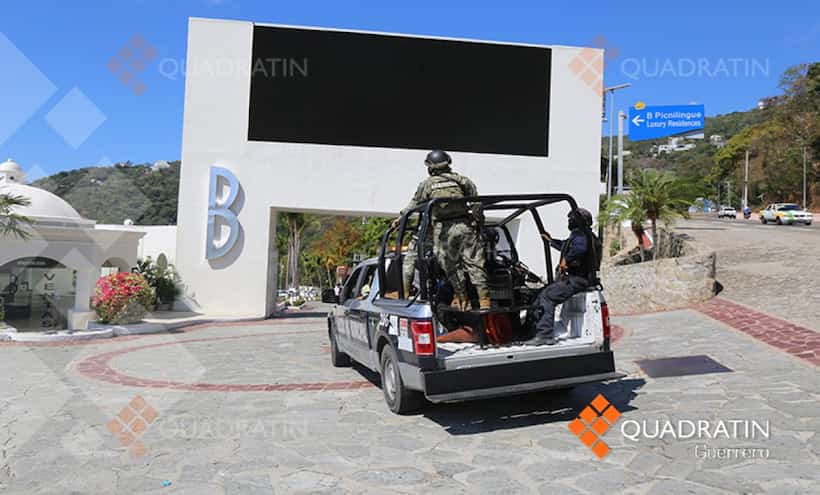 Presuntos disparos generan movilización en la Escénica de Acapulco