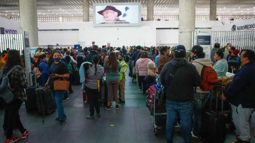 Cancelaron 260 vuelos en México por Covid-19: Profeco