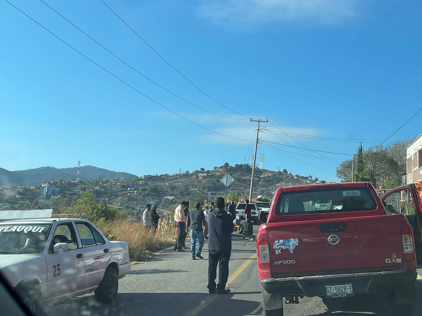 Hay dos bloqueos en la Tlapa-Chilpancingo
