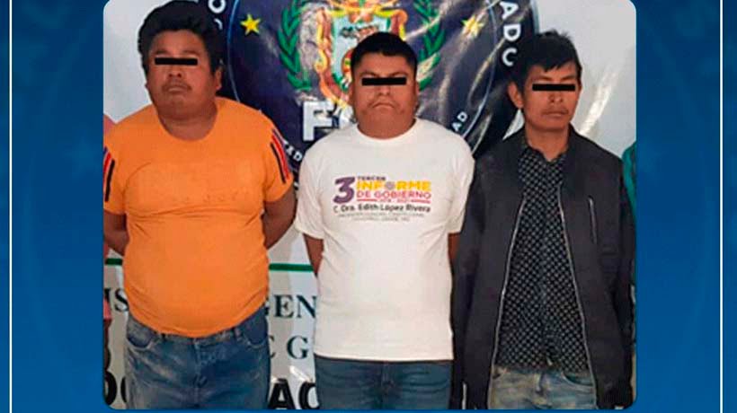Caen tres por asesinato de regidor en Cochoapa, Guerrero