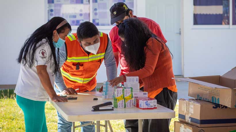 Dona minera Cuzcatlán medicamentos a municipio de Oaxaca