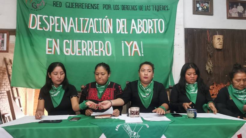 Piden organizaciones feministas de Guerrero legalizar aborto