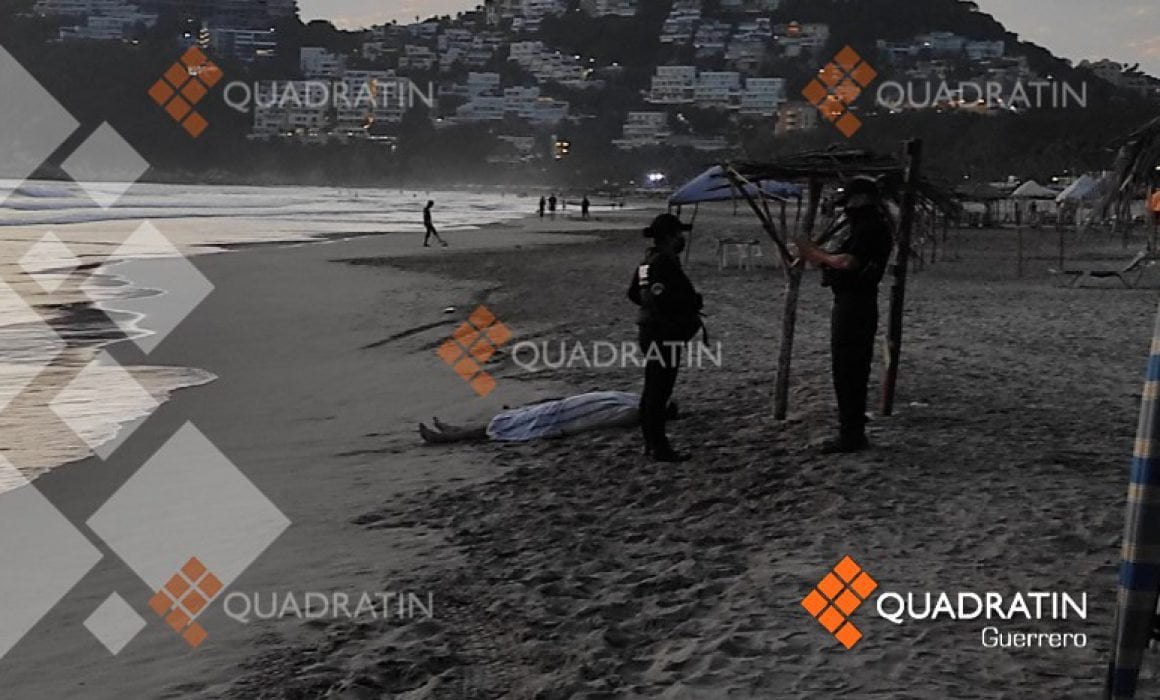 Fallecen dos turistas ahogados en zona Diamante de Acapulco