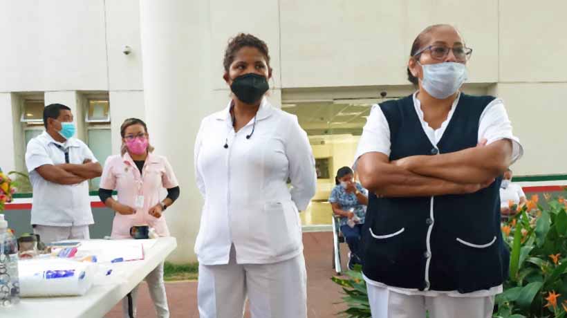 Reportan 626 trabajadores de Salud con Covid-19 en Guerrero