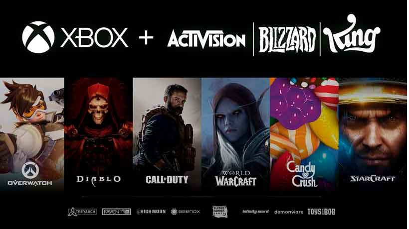 Xbox anuncia compra de Activision Blizzard