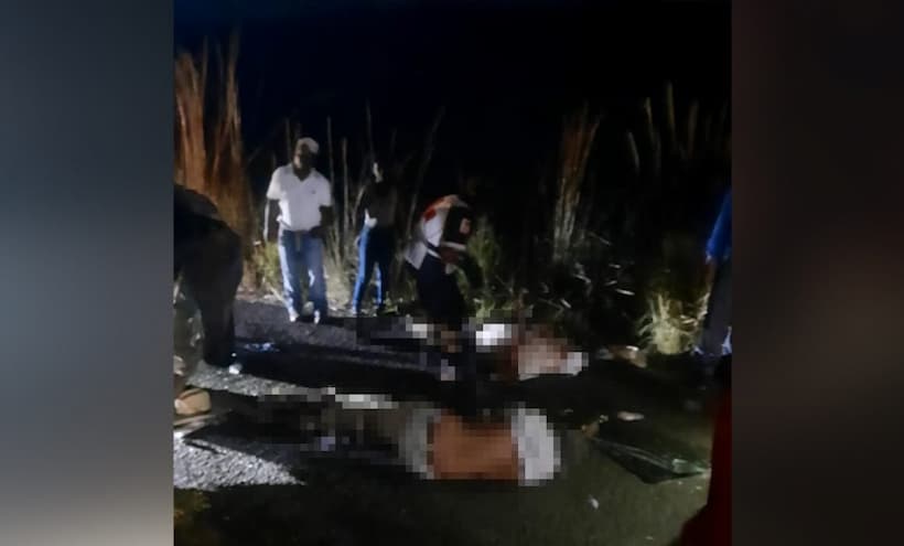 Accidente en Ometepec deja dos personas sin vida