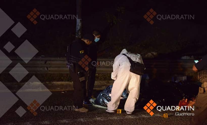 Hallan bolsas con restos de 4 personas en Acapulco