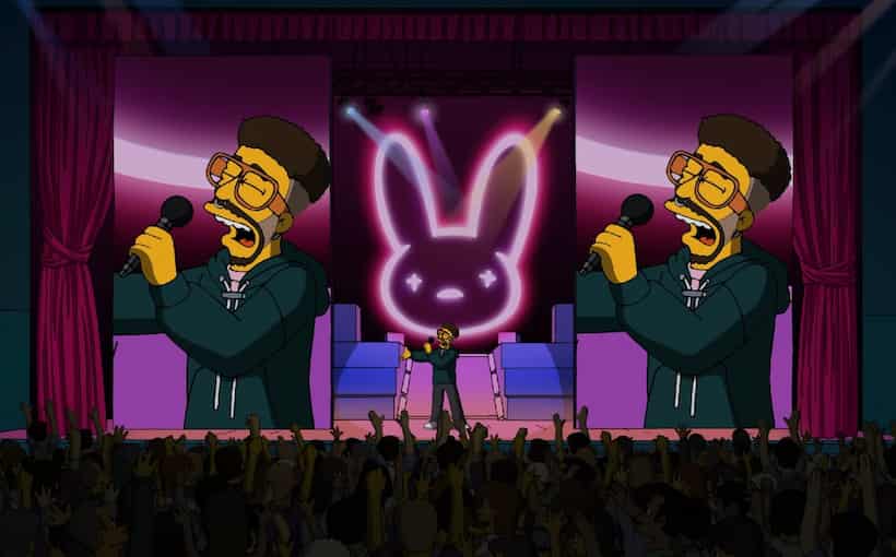 ¿Otra de Los Simpson? Fans afirman que ‘predijeron’ a Bad Bunny en el Azteca