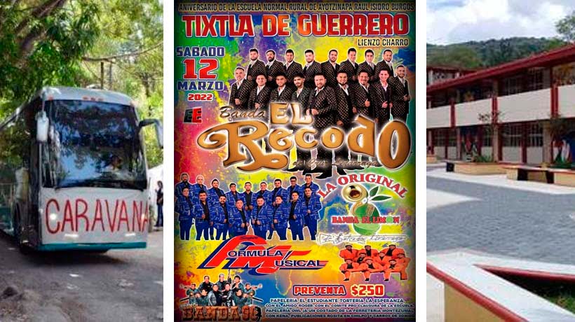¿Tendrá normal de Ayotzinapa a El Recodo y Banda El Limón en su aniversario?