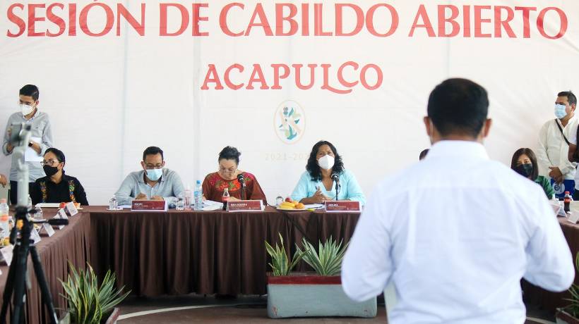 Realizan Cabildo abierto en Pie de la Cuesta de Acapulco