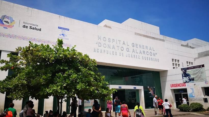 Protestan en hospital Donato G. Alarcón de Acapulco