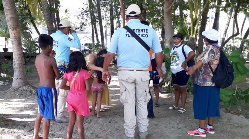 Hallan a niña que se extravió en la Costera de Acapulco