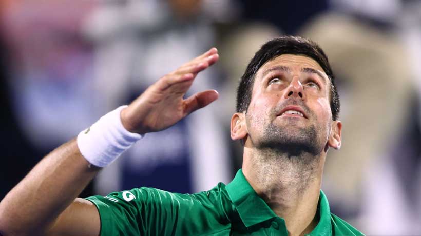 Tras polémica en Australia, regresa Djokovic con una victoria en Dubai