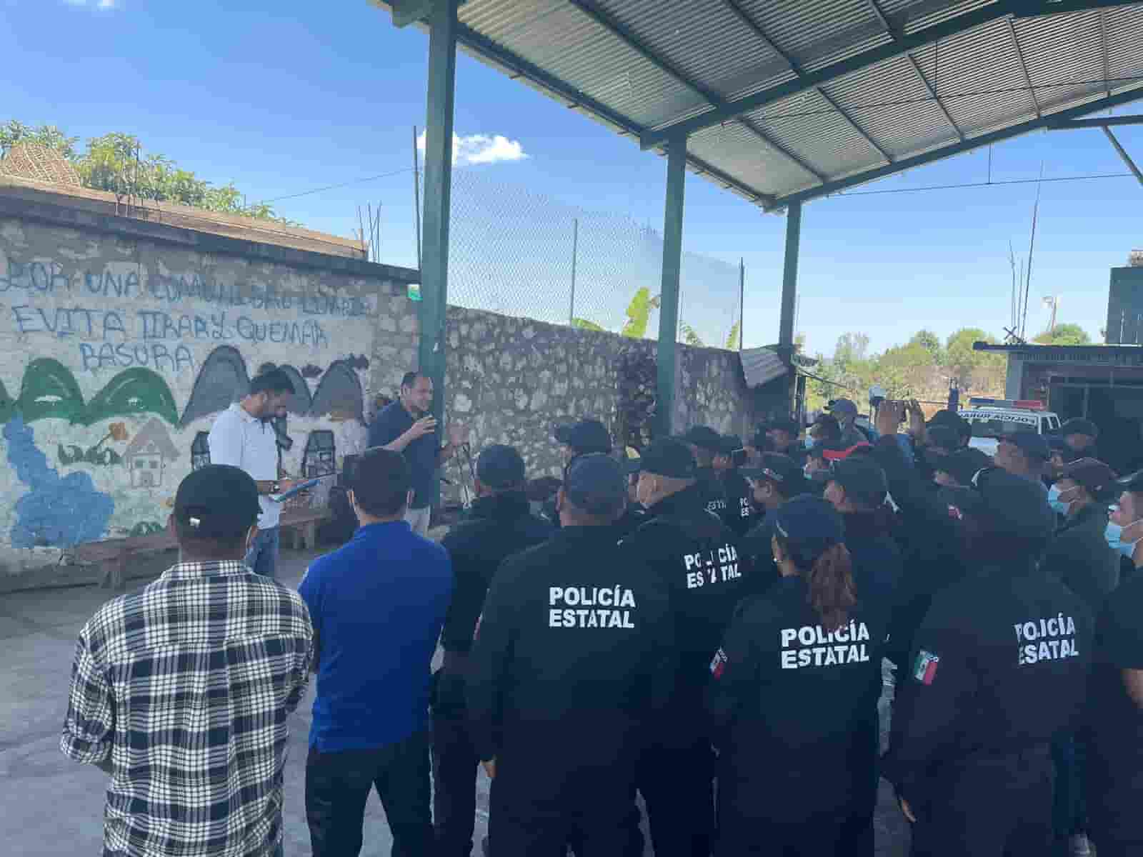 Atiende SSP a comunitarios rurales que iniciaron paro