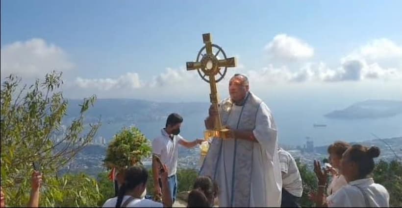 Celebran aniversario del monumento a Cristo Rey en el Cerro del Encinal