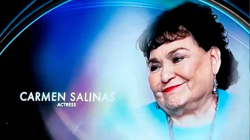 Conmemoran a Carmen Salinas en la entrega de los Oscares