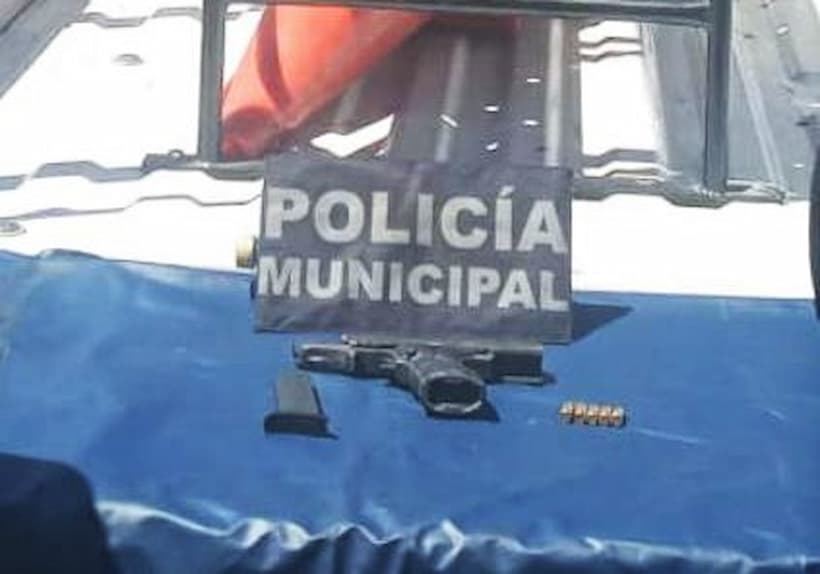 Decomisan arma de fuego en colonia La Máquina de Acapulco