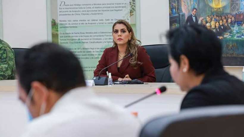 Evalua Evelyn Salgado acciones para reducir delitos en Guerrero