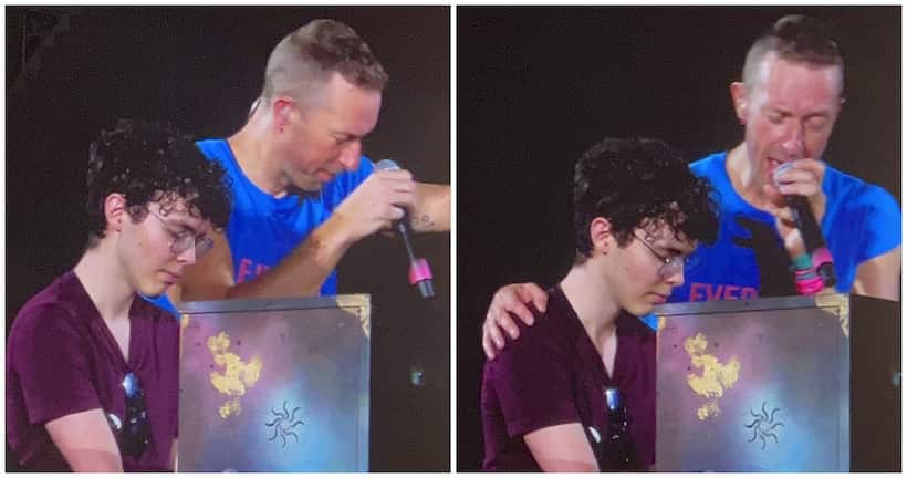 Fanático sube al escenario a tocar con Coldplay durante concierto en Monterrey