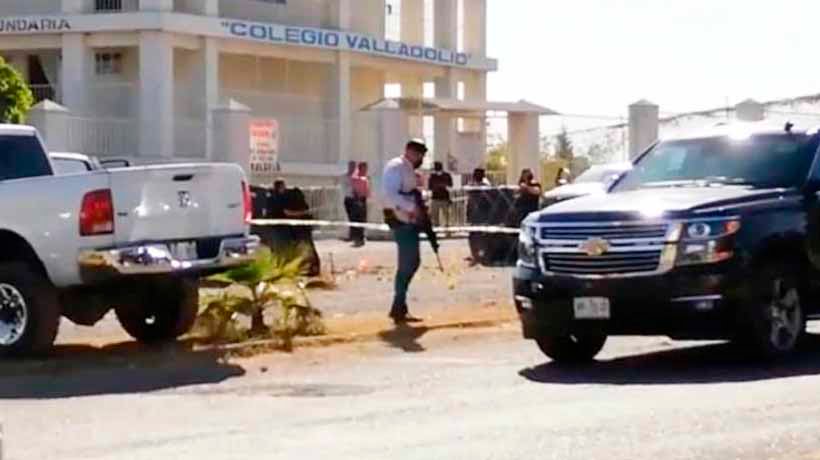 VIDEO: En Jalisco, acribillan a ministerial afuera del colegio de su hijo
