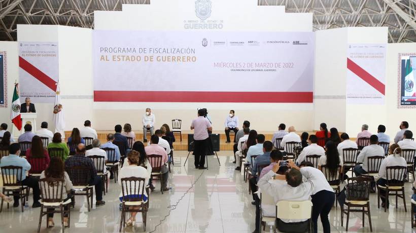 Presentan Programa de Fiscalización en Guerrero