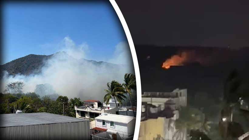 Se extiende por horas incendio en Diamante de Acapulco