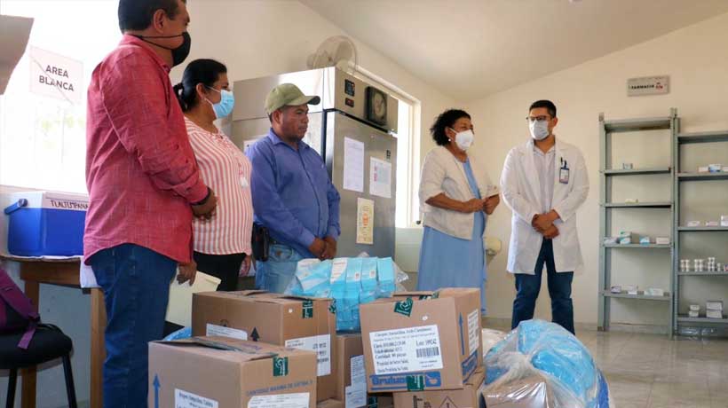 Abastecen medicamentos en centros de salud de Zitlala, Guerrero