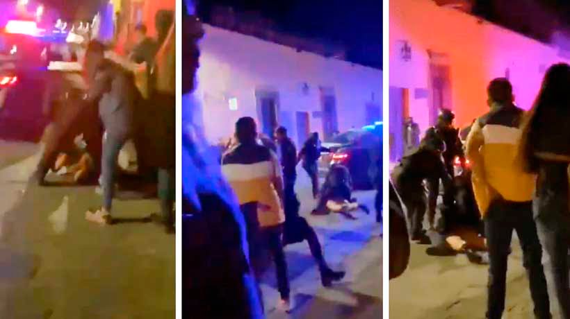 VIDEO: Sancionan a policías de San Miguel de Allende que golpearon a mujeres