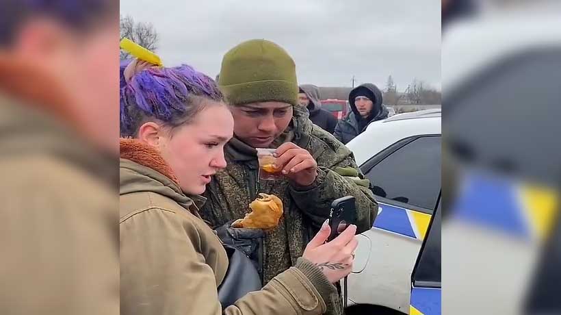 VIDEO: Soldado ruso capturado en Ucrania rompe a llorar al hablar con su madre