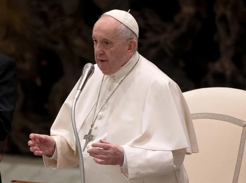 Guerra en Ucrania es un ultraje a Dios: Papa Francisco