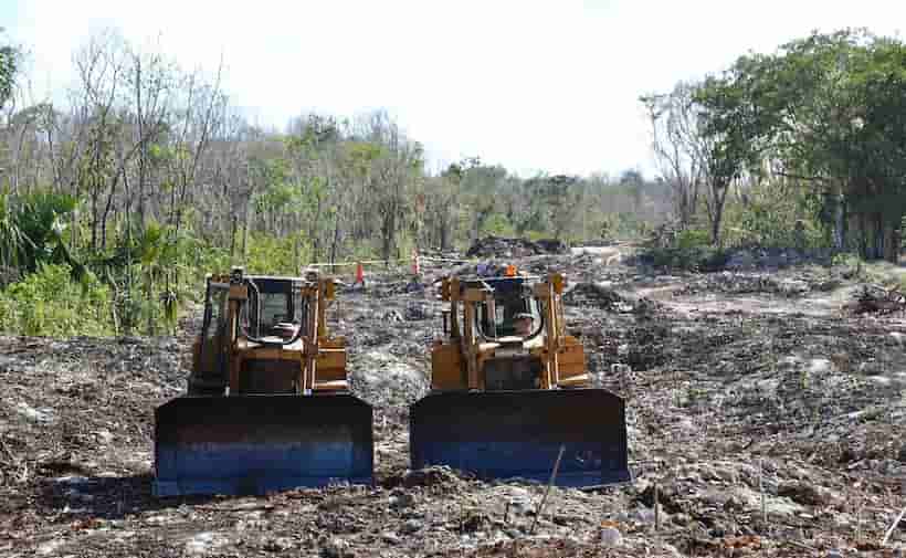 Suspenden temporalmente obras del tramo 5 del Tren Maya