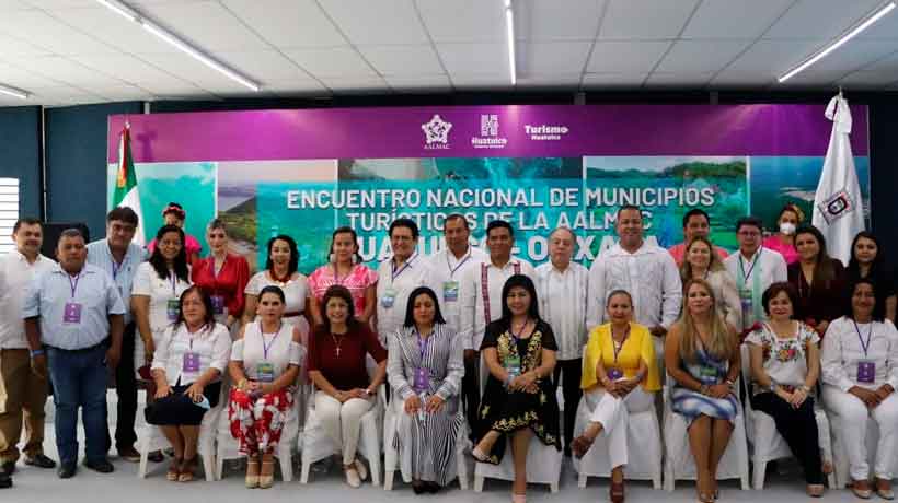 Participa Abelina López en la clausura del Encuentro Nacional de Municipios Turísticos 2022