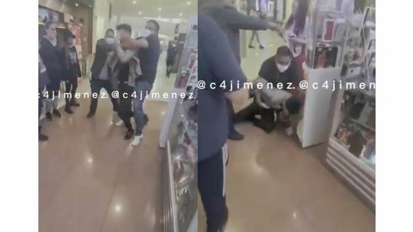 VIDEO: Defiende a golpes a su marido, un presunto violador en Edomex