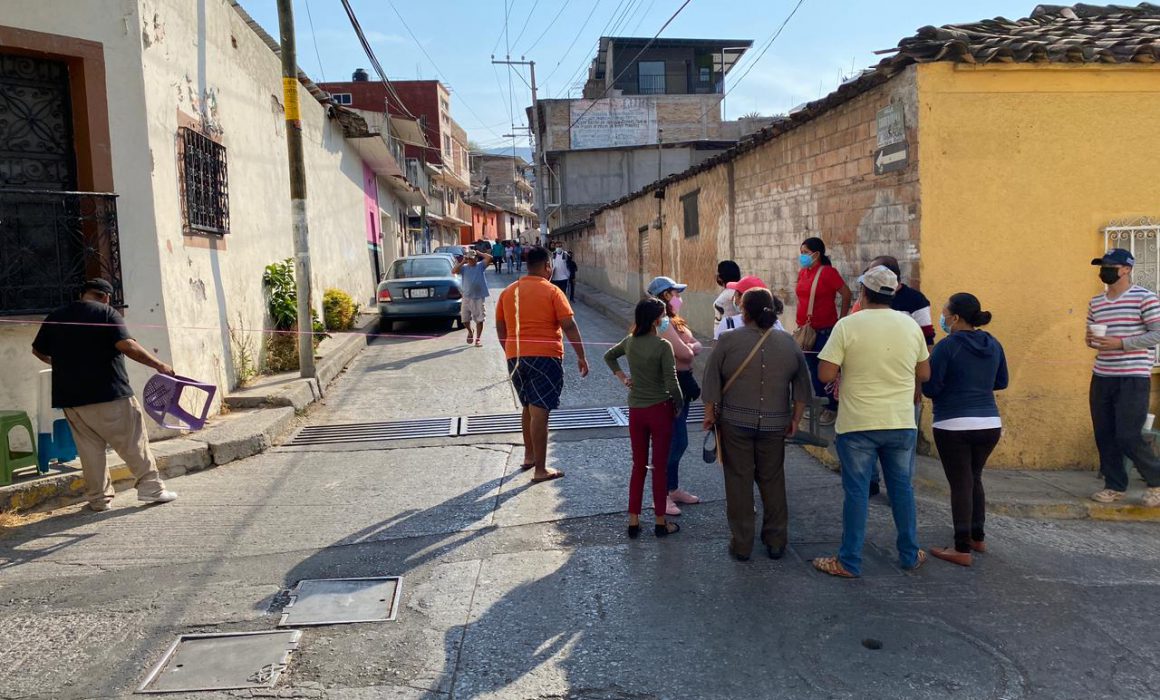 Bloquean nuevamente por falta de agua en Chilpancingo