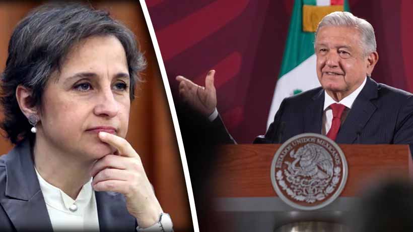 Crítica AMLO a Carmen Aristegui; esto respondió la periodista