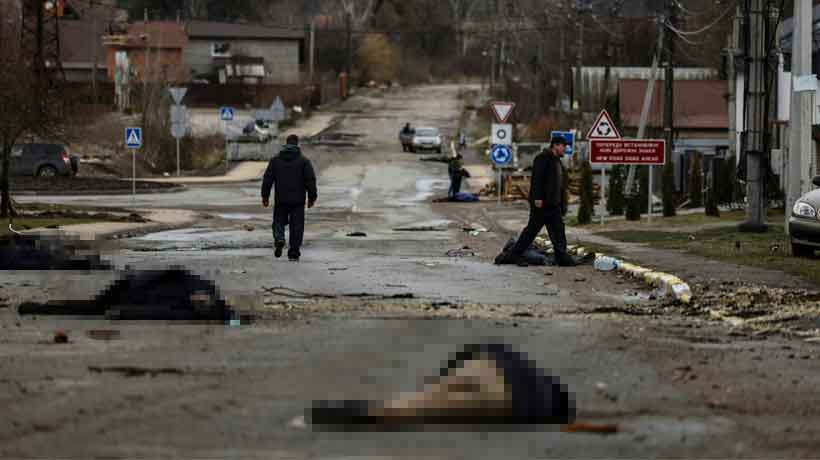 Ucrania informa hallazgo de 410 cadáveres de civiles fuera de Kiev