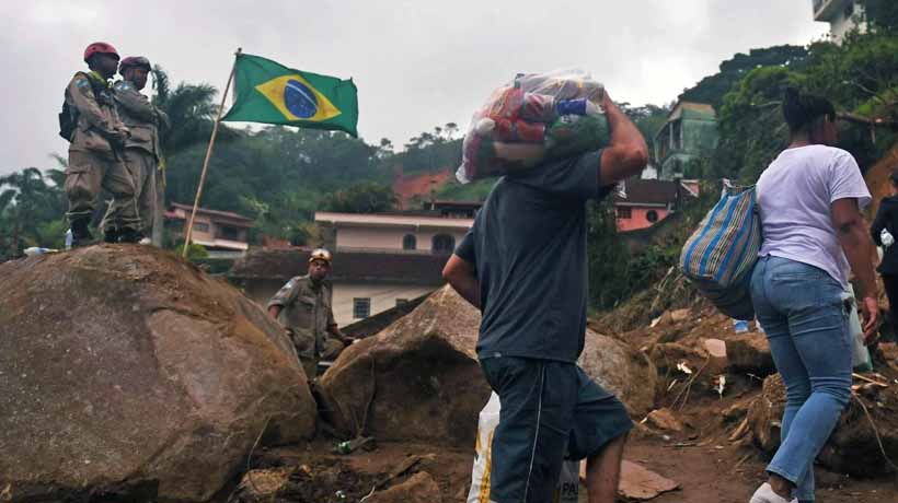 Fallecen 10, incluidos 8 niños, por lluvias torrenciales en Brasil