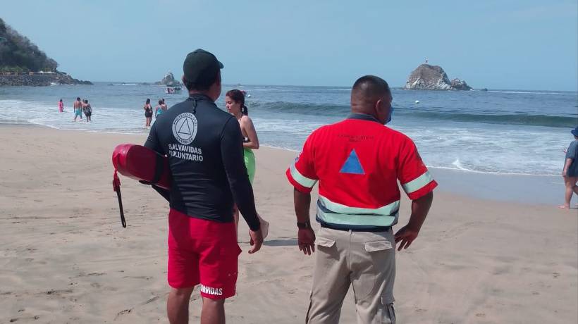 Advierten por Mar de Fondo en toda la costa de Guerrero