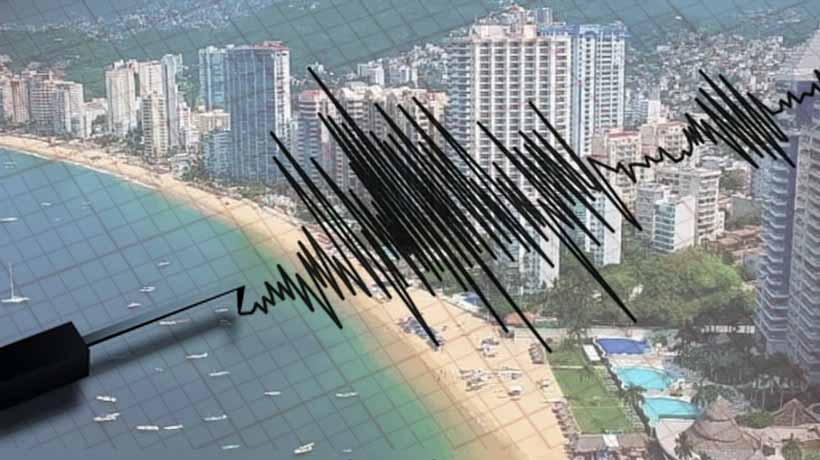 Sacude sismo de 4.3 al puerto de Acapulco