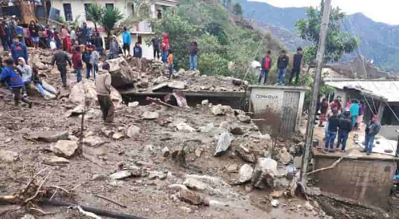 Aumenta saldo por Agatha en Oaxaca; van 11 muertos y 33 desaparecidos