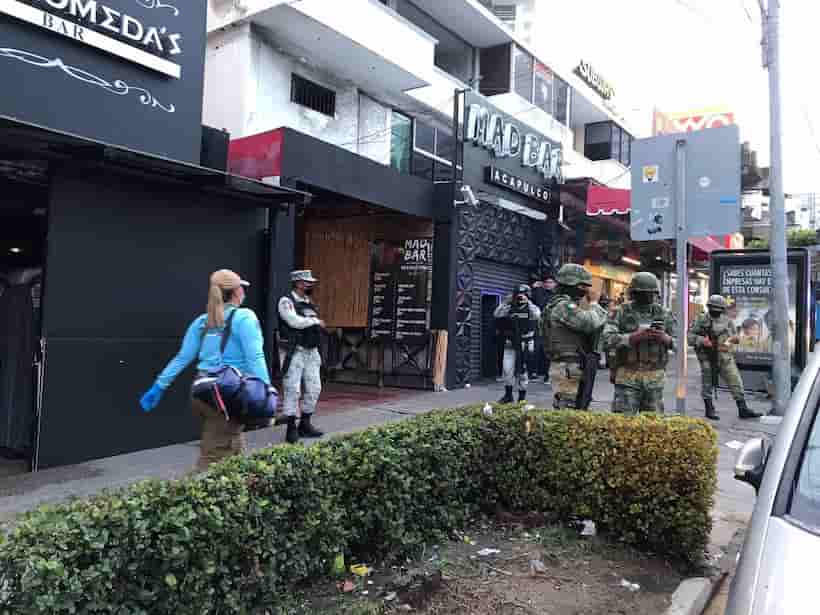 Ataque armado en bar de Acapulco deja dos heridos