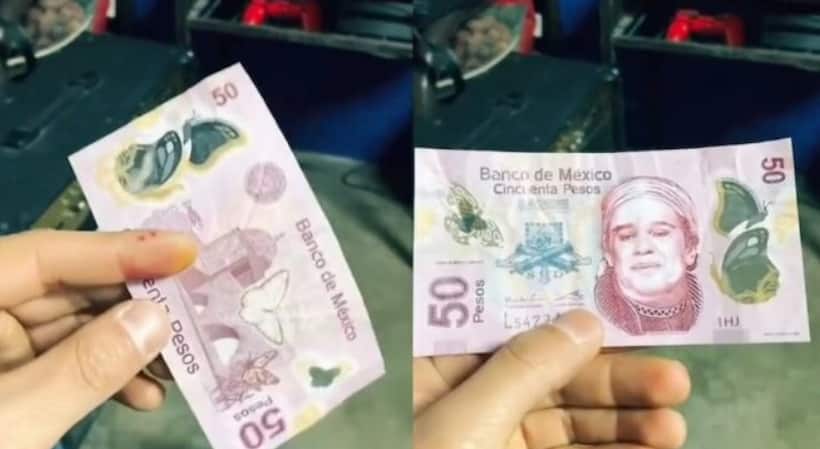 México Mágico: Joven recibe billete falso con imagen de Juan Gabriel