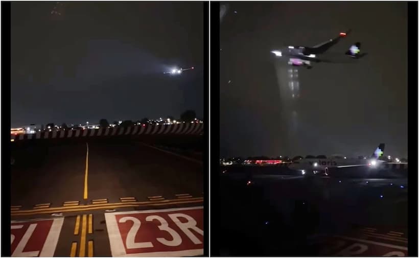 VIDEO: Aviones de Volaris estuvieron a punto de chocar en el AICM