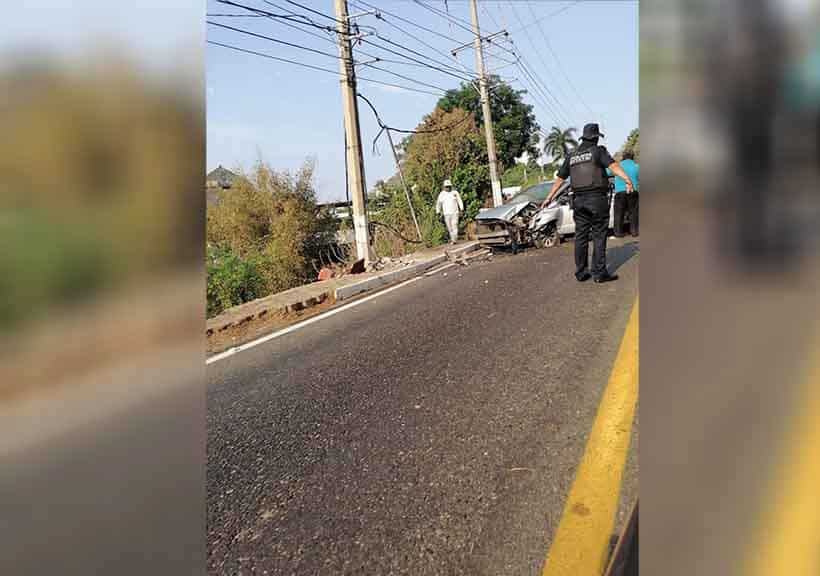 Hombre pierde la vida tras accidente en la Escénica